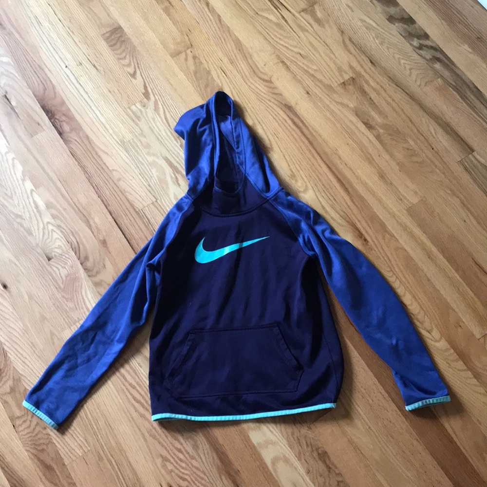 Purple Nike hoodie